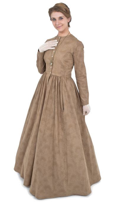 Harper Victorian Pioneer Dress Pioneer Dress Calico Dress Old