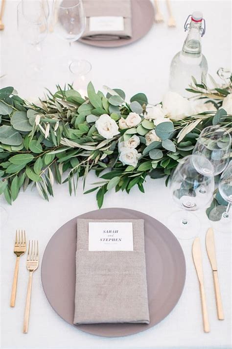 12 Super Elegant Wedding Table Setting Ideas