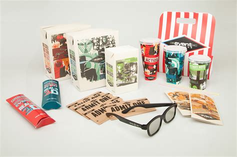 Event Cinemas Packaging Rebrand Student Brief Behance