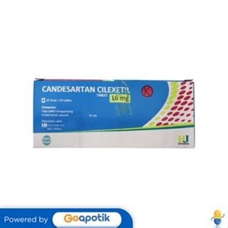 Jual Candesartan Cilexetil Hexpharm Mg Box Tablet Shopee Indonesia