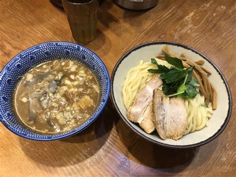 『濃厚煮干つけ麺（大盛）』麺や百日紅のレビュー ラーメンデータベース