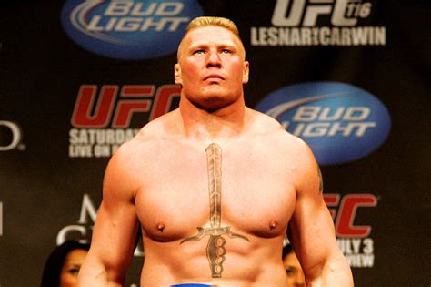 Brock Lesnar welcomed back to UFC weigh-in with boos - Las Vegas Sun News