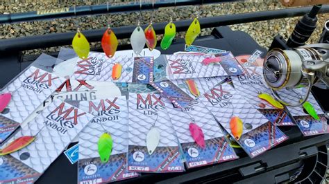 Обзор и тест новых блёсен от "MXLures"/Мои новые колебалки для форели ...