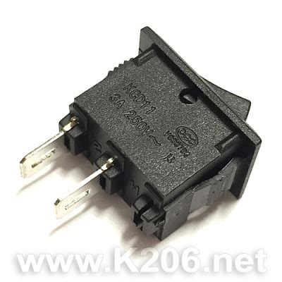 SMRS-101-1-С (KCD11-101) Переключатель: клавишный; 3A/250V; ON-ON; 2pin ...