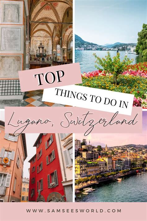 10 Best Things to do in Lugano, Switzerland | Lugano, Switzerland ...