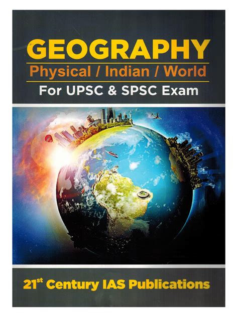 GEOGRAPHY Physical Indian World For UPSC SPSC Shreebooksquare