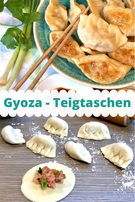 Gyoza Selber Machen Asiatische Teigtaschen Mit Hackfleisch Und