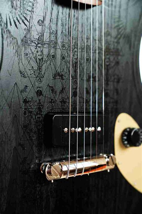 Magic 13 Electric Guitar - Black Deity - Blast Cult