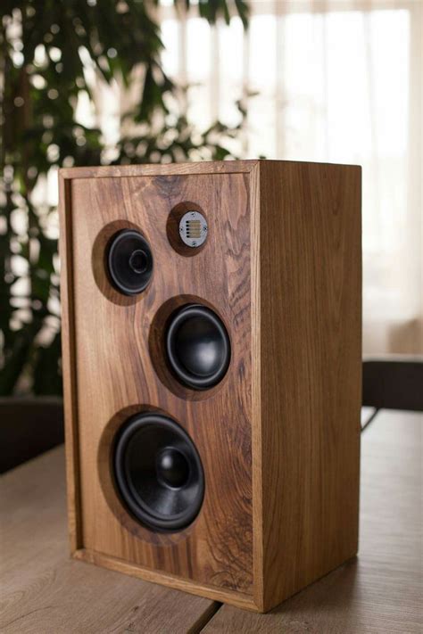 Pin on hi-fi | Wood speakers, Speaker design, Diy speakers