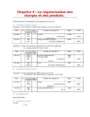 Chapitre La R Gularisation Des Charges Et Des Produits Rtf