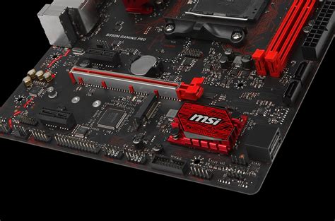 MSI B350M GAMING PRO Scheda Madre AMD AM4 Micro ATX DDR4 SDRAM DIMM