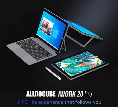 ALLDOCUBE IWork 20 Pro Tablet PC Mit Tastatur EU Stecker