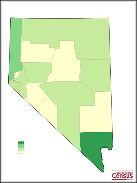 Nevada County Population Map Free Download