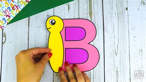 Free Printable Letter B Craft Template Simple Mom Project