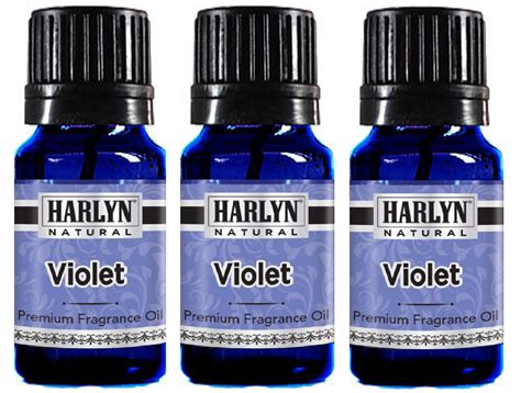 Violet Fragrance Oil Pack Of 3 Premium Grade Scented Perfume Oil 10