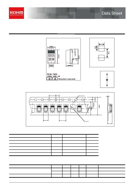 Rb L Te Datasheet Pages Rohm Schottky Barrier Diode