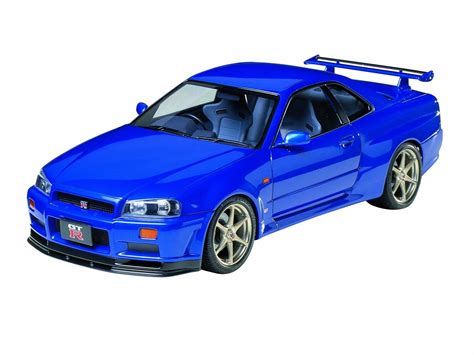 Tamiya Nissan Skyline GT R V Spec R34 1 24 Kitset Model At Mighty Ape