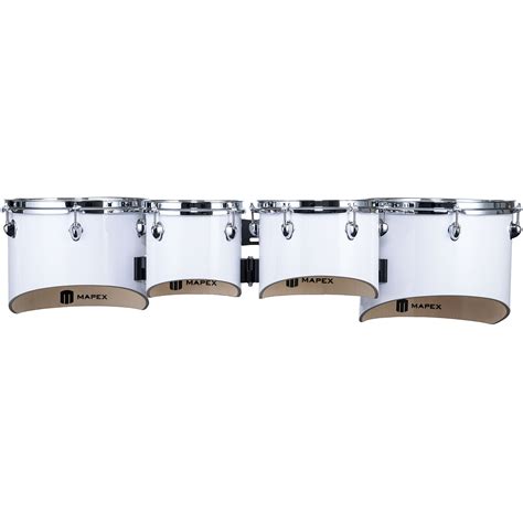 Mapex Contender Series Tenor Drums White 4 Pcs. « TimpToms