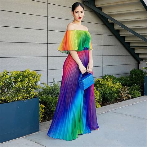 [12+] Rainbow Dresses Women | #She Likes Fashion