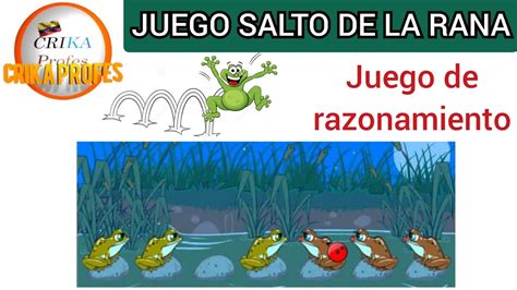 Salto De La Rana Juego De Razonamiento YouTube