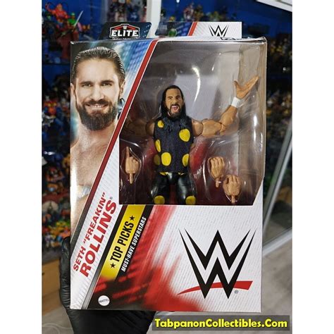 Wwe Elite Top Picks Wave Seth Rollins Shopee Thailand