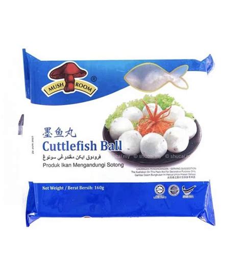 Mushroom Cuttlefish Ball 160g DeGrocery