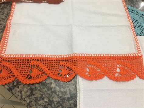 Panos De Pratos Bico Em Croche No Elo Brasileirice Crochetaria