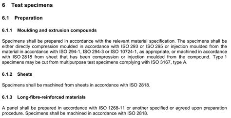 ISO179 1 Plastic Determination Of Charpy Impact Properties