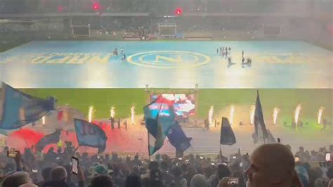 Il Napoli Vince Lo Scudetto I Tifosi Cantano ‘o Surdato ‘nnammurato