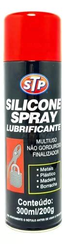 Spray Silicone Lubrificante Multi Uso Finalizador Ml Stp