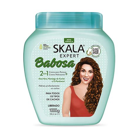 Creme De Tratamento E Pentear Skala Expert Babosa Pote G Big Box