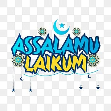 As Salam Alaikum Arabic Lettering Png Vector Psd And Clipart With