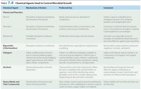 7 Ch 7 Control Of Microbial Growth Flashcards Quizlet