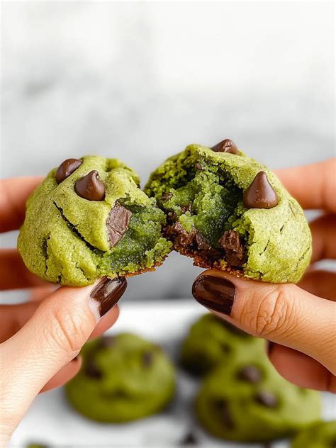Irresistible Matcha Mochi Chocolate Chip Cookies Recipe
