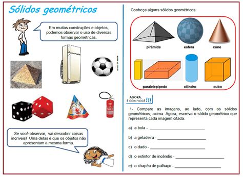 Atividades S Lidos Geom Tricos Em Sala De Aula