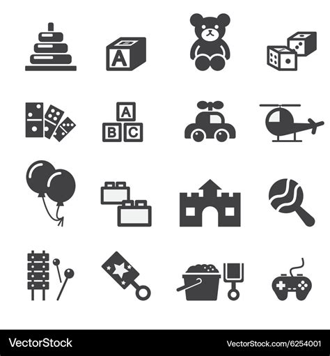 Toy Icon Royalty Free Vector Image Vectorstock