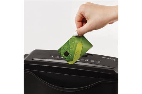 Уничтожитель BRAUBERG S6-S 1 уровень секретности, полоски 8 мм, 6 ...