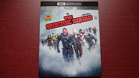 The Suicide Squad 4K Ultra HD Blu Ray Unboxing YouTube