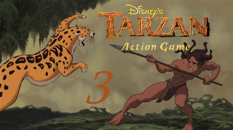 Sabor The Leopard Fight Disneys Action Game Tarzan Part 3 Youtube