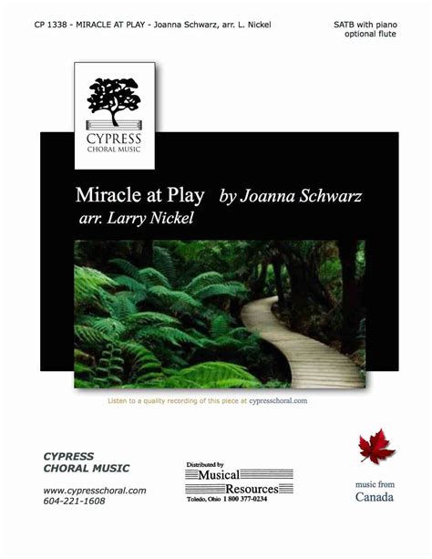 Miracle at Play– Musical Resources