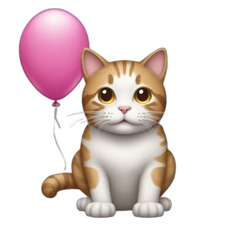 Balloon With Print Text Happy Ai Emoji Generator