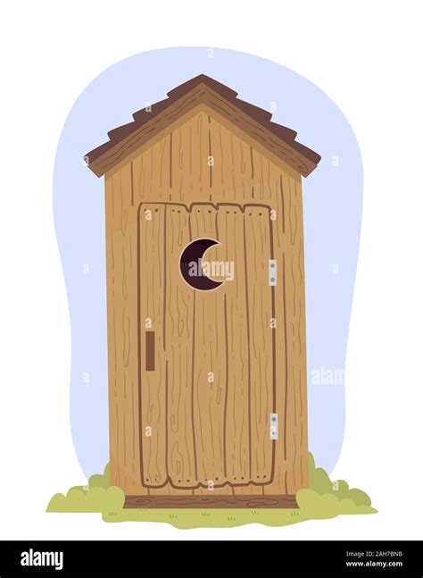 Outhouse moon Cut Out Stock Images & Pictures - Alamy