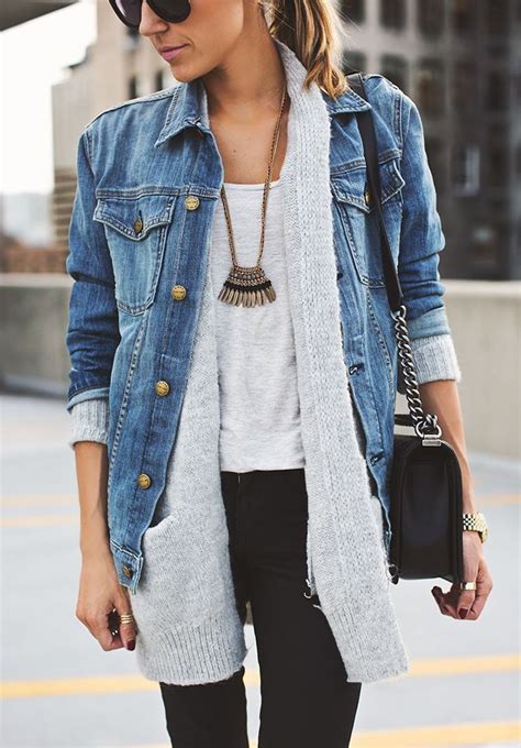 20 Maneras De Usar Tu Chamarra De Mezclilla Denim Jacket Fashion