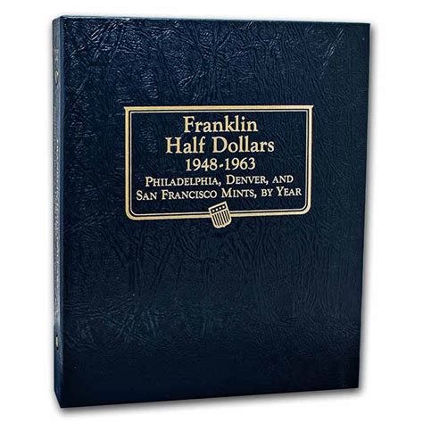 Buy Whitman Coin Album #9126 - Franklin Half Dollars 1948-1963 | APMEX