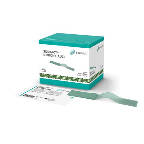 Cutimed Sorbact Ribbon Gauze Molmike