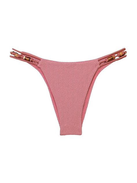 ViX By Paula Hermanny Women S Firenze Flora Bikini Bottom Rose