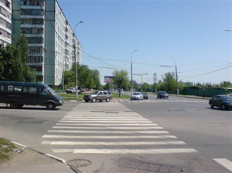 Пешеходный переход - Москва