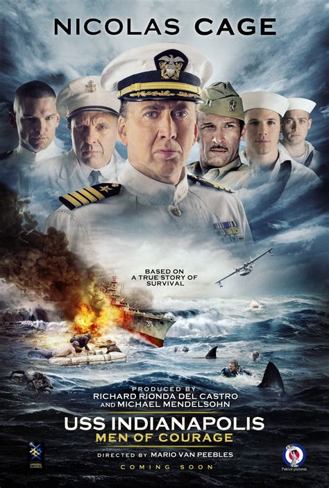 USS Indianapolis: Men of Courage (#1 of 5): Extra Large Movie Poster Image - IMP Awards