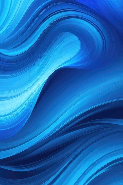 Fondos Abstractos De Movimientos Azules Foto Premium