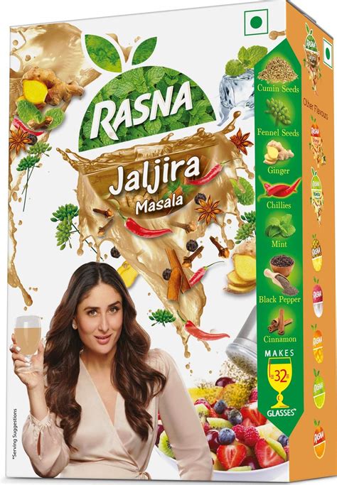 Rasna Fresh Fun Glass Monocarton Jaljira Masala Amazon In